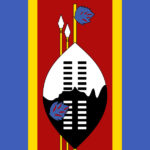 Flag of Swaziland (Cropped and rotated)