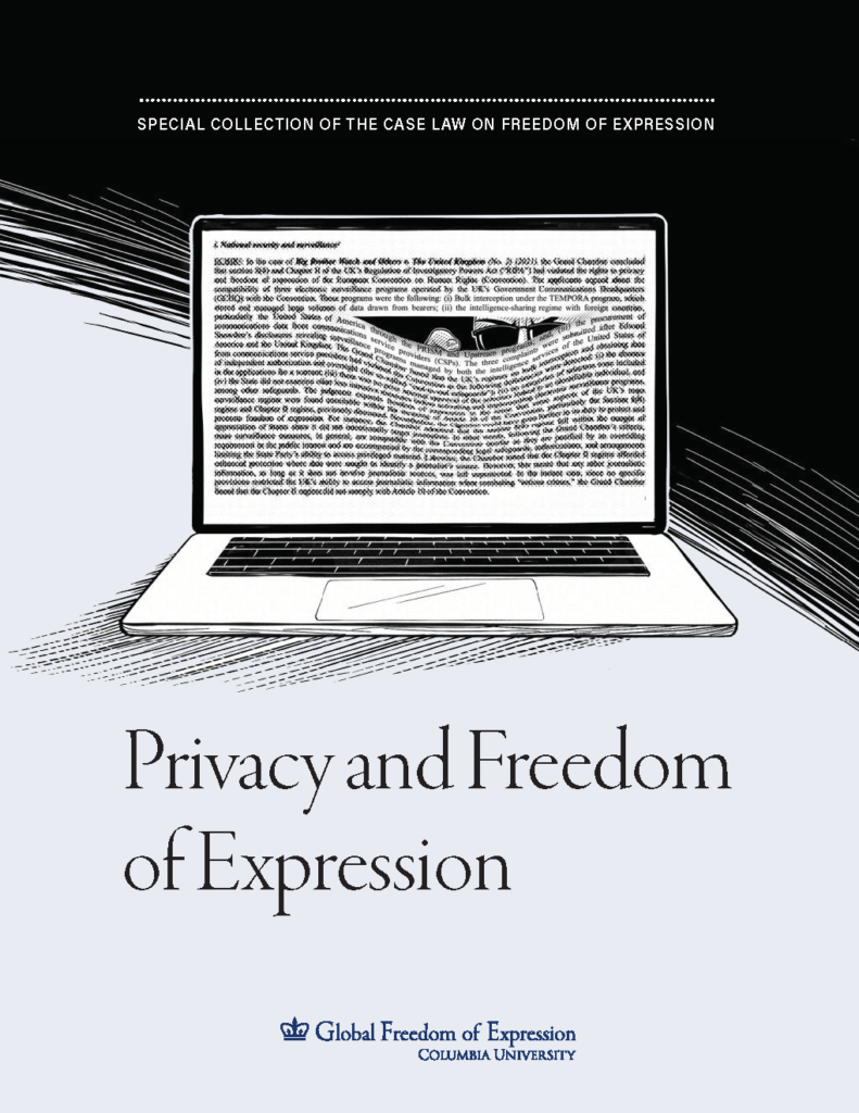 special rapporteur on freedom of expression and access to information